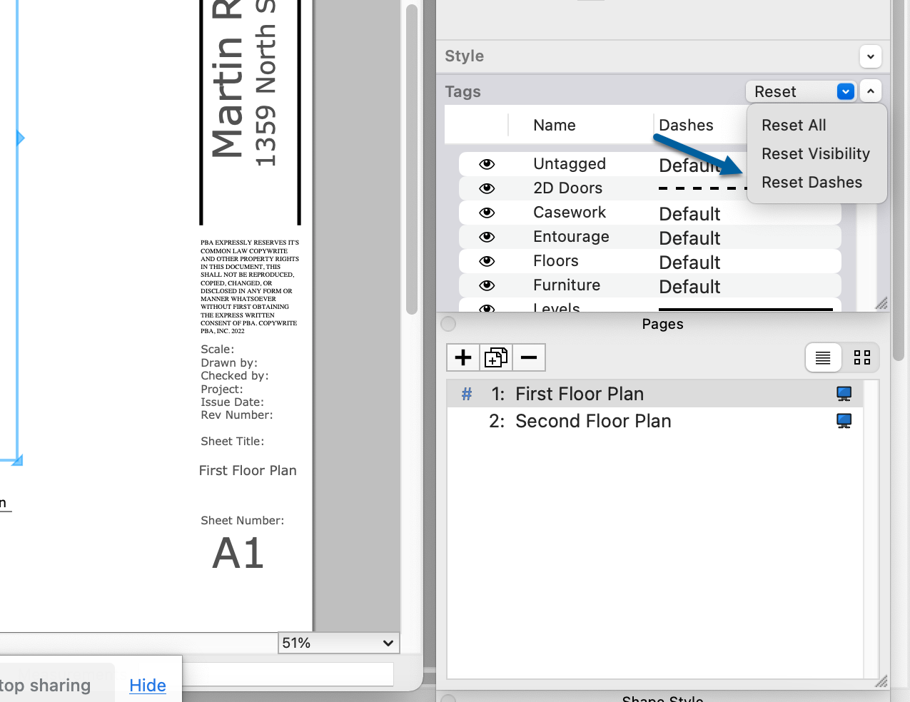 2023rn layout tag visibility