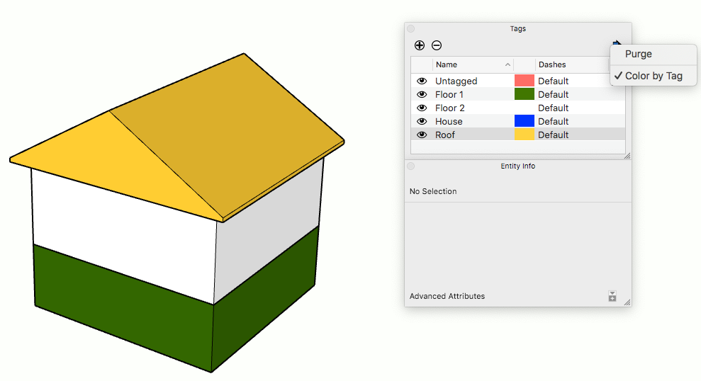 elevation tags for sketchup layout