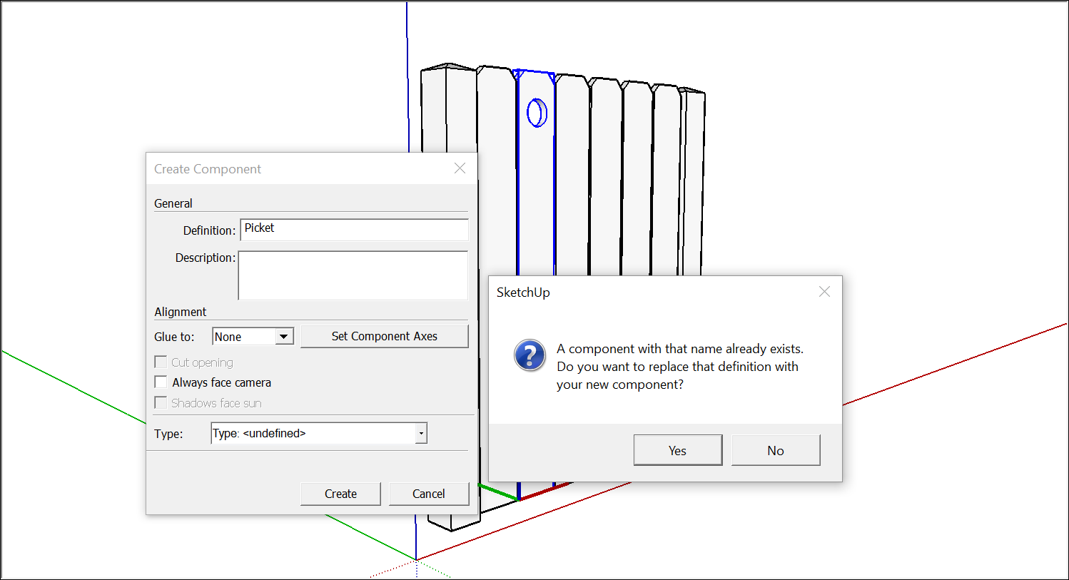 components in sketchup 17