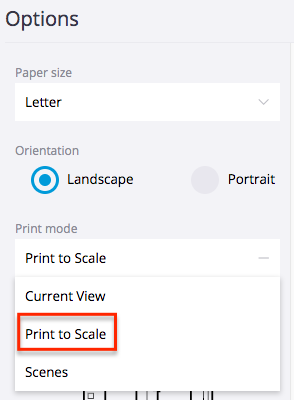 sketchup print wont let me print to scale