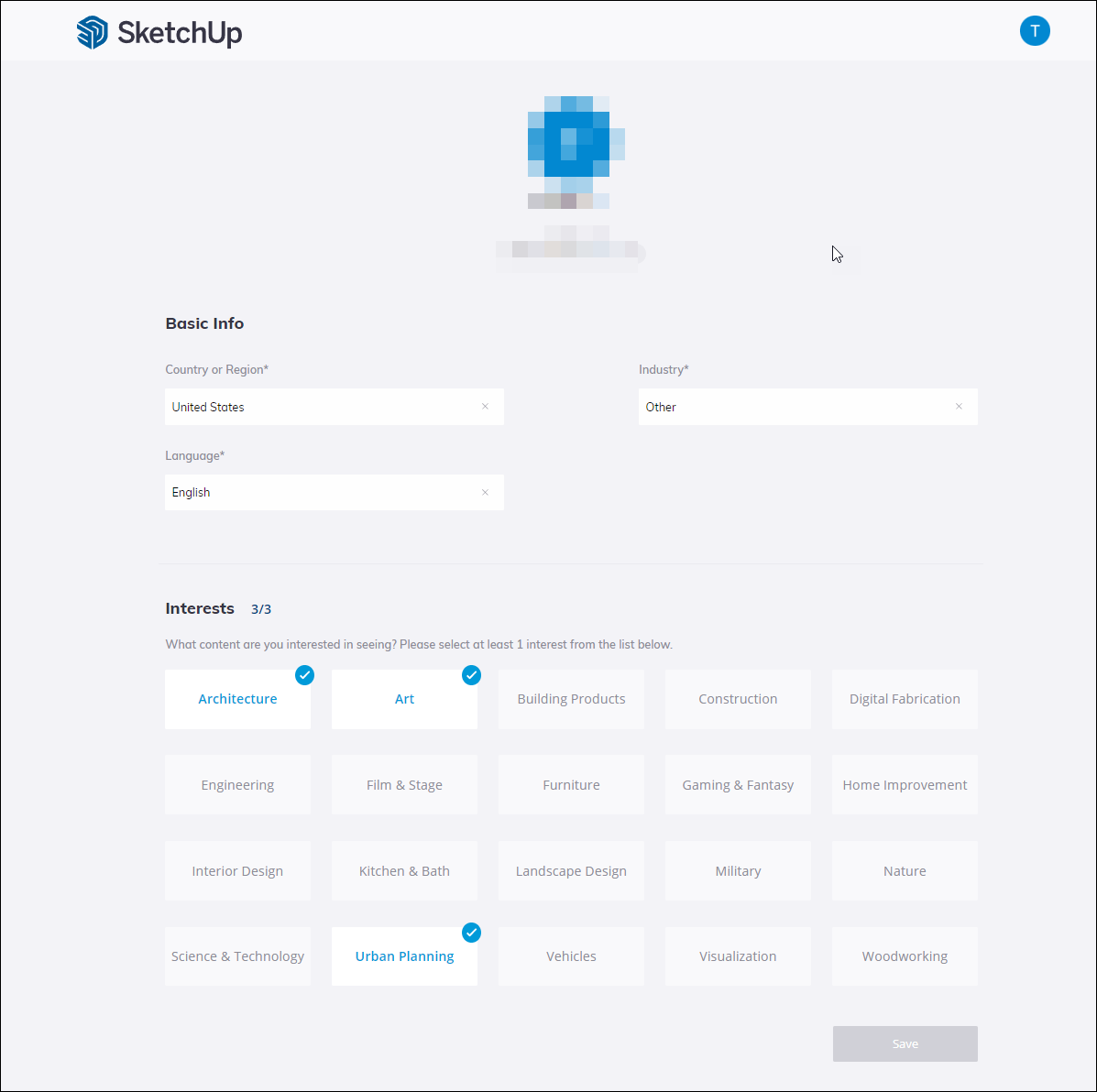 Managing Your 3D Warehouse Profile