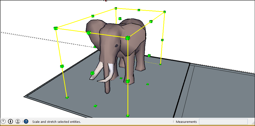 3d resize sketchup model Scaling Your or SketchUp Model Model Parts Your of   Help