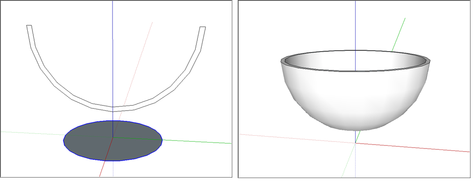 sketchup number of sides circle