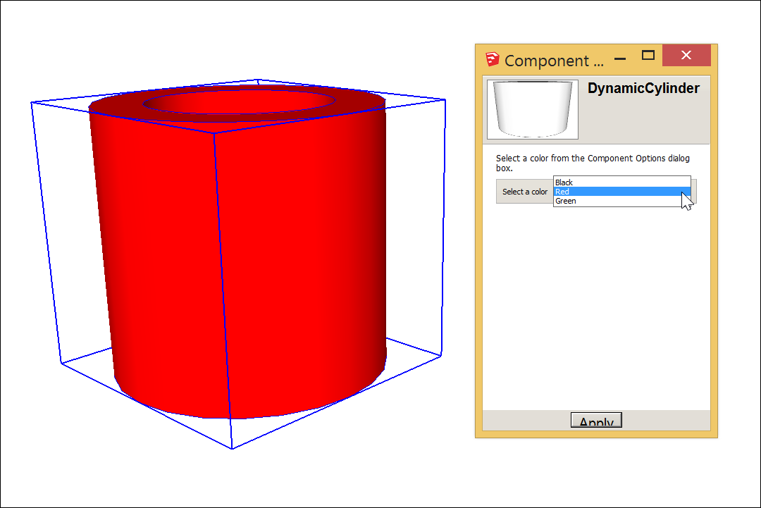 Dynamic component