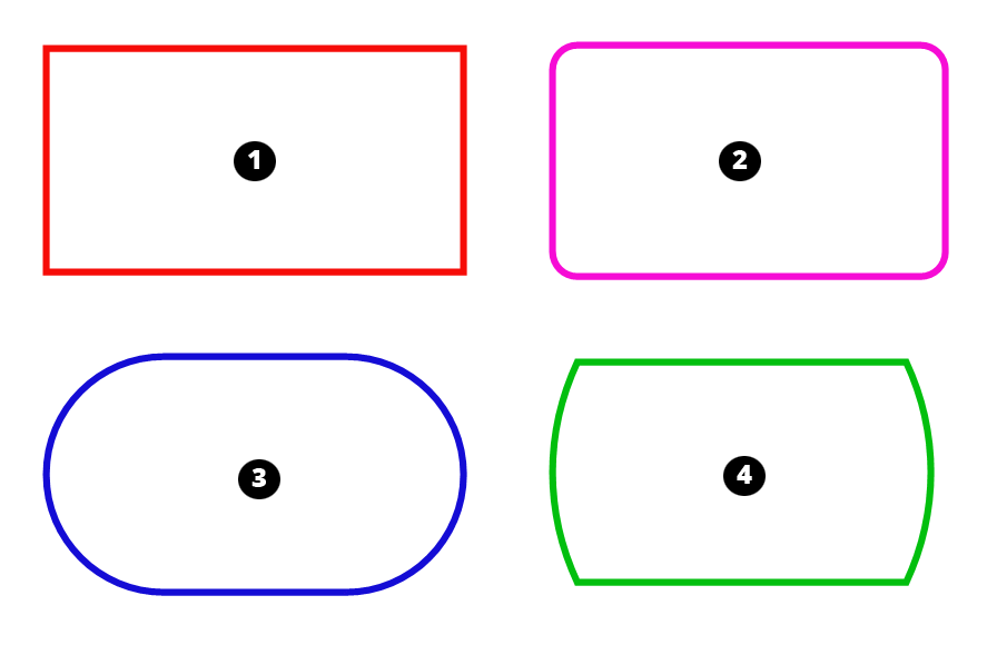 How To Make Curved Rectangle In Illustrator