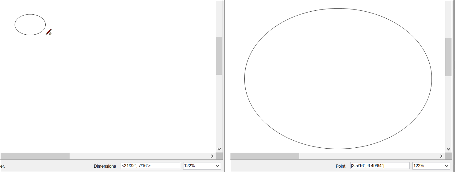 How To Make An Oval In Sketchup Jones Miless