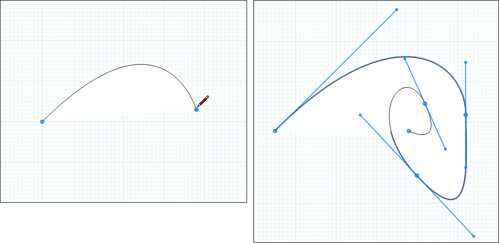 Bending Lines and Shapes with Paths and Points | SketchUp Help