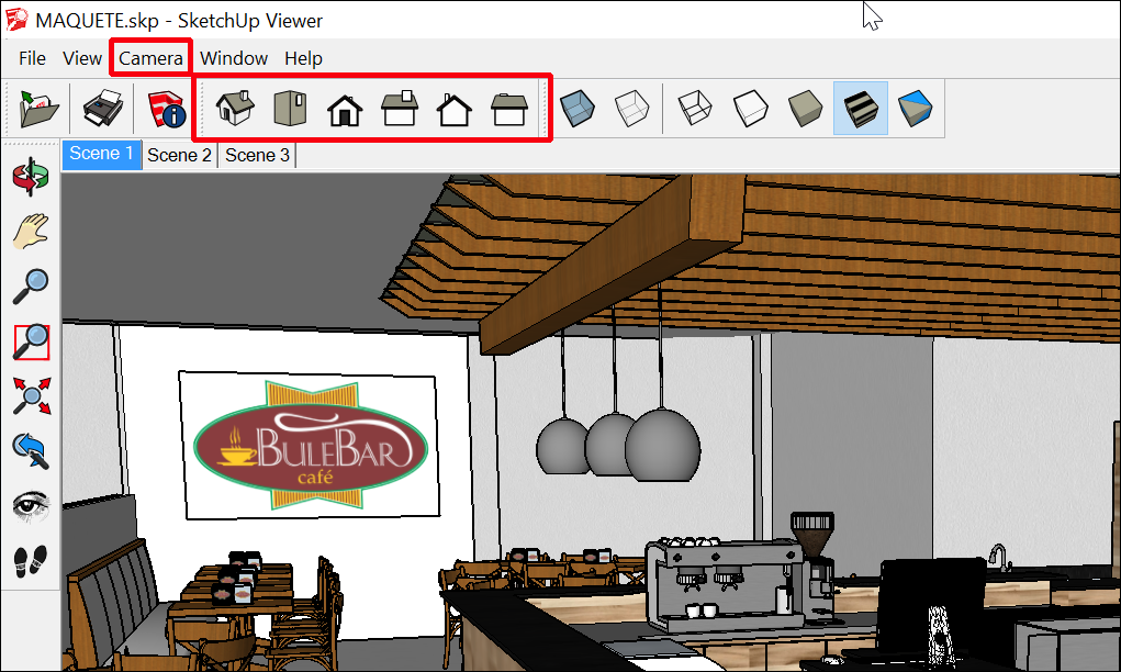 Viewing a Model in SketchUp Desktop Viewer SketchUp Help