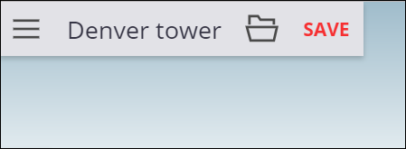 Saving changes to a 3D model in SketchUp for Web