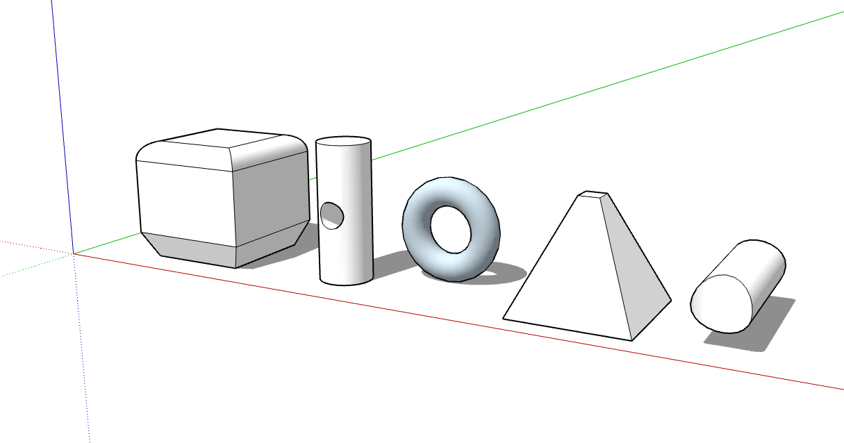 Modeling Complex 3d Shapes With The Solid Tools Sketchup Help