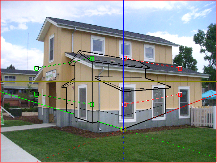 Sketchup photo match two point perspective