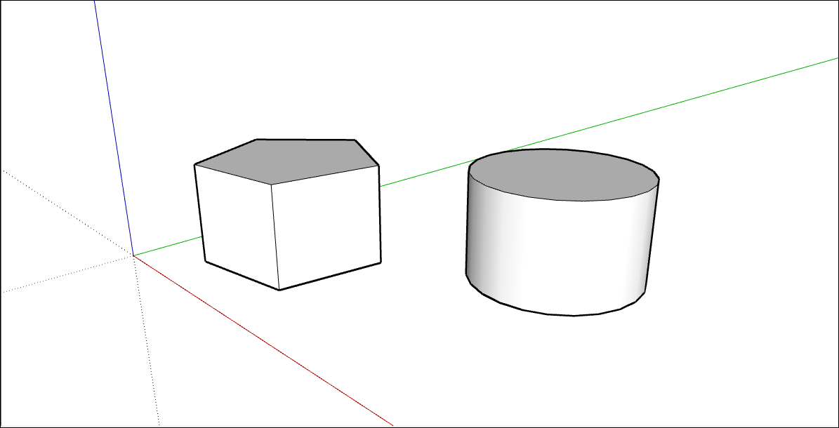 Drawing Basic Shapes Sketchup Help