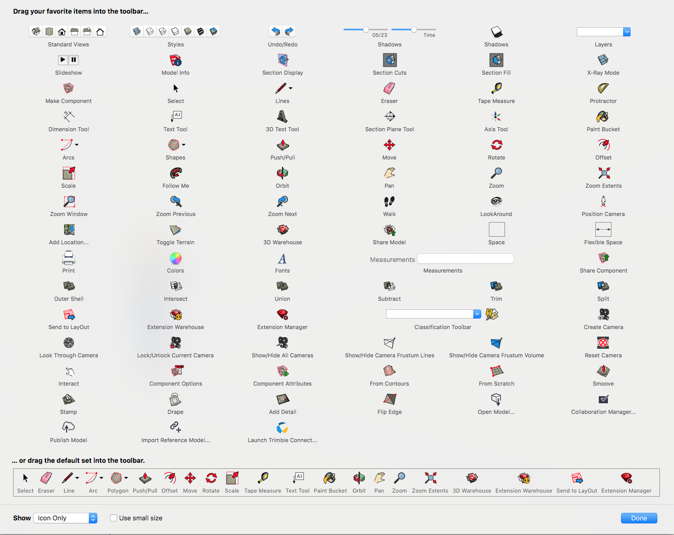 Customizing Your Workspace Sketchup Help