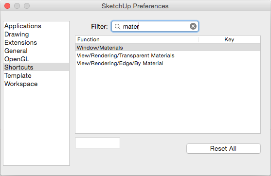 why doesnt sketchup 17 recognize some keyboard commands