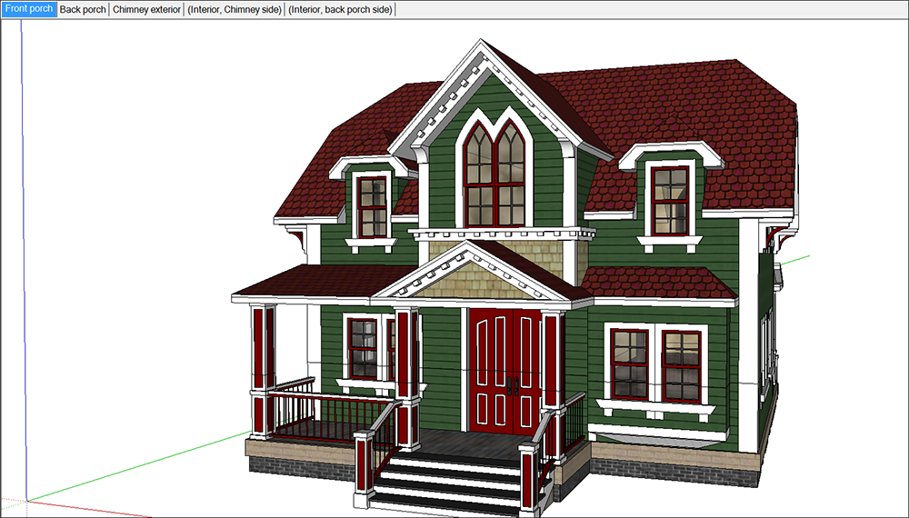 sketchup view