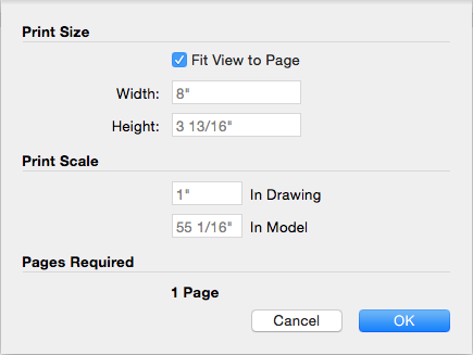 size png for photo paper mac