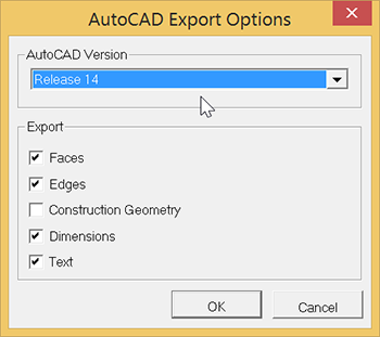autocad file export formats