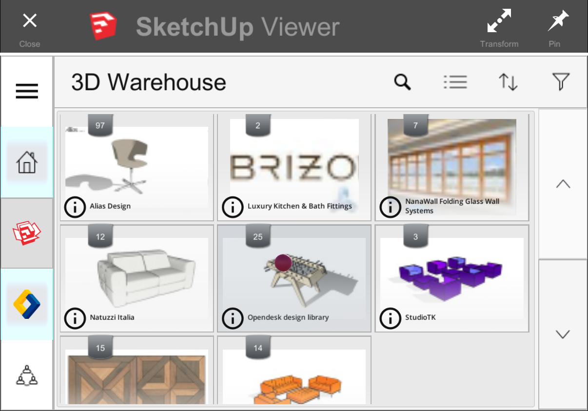 SketchUp Viewer for HoloLens enables you to virtually inhabit a design