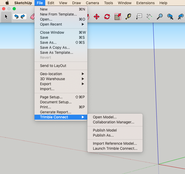 trimble sketchup log in